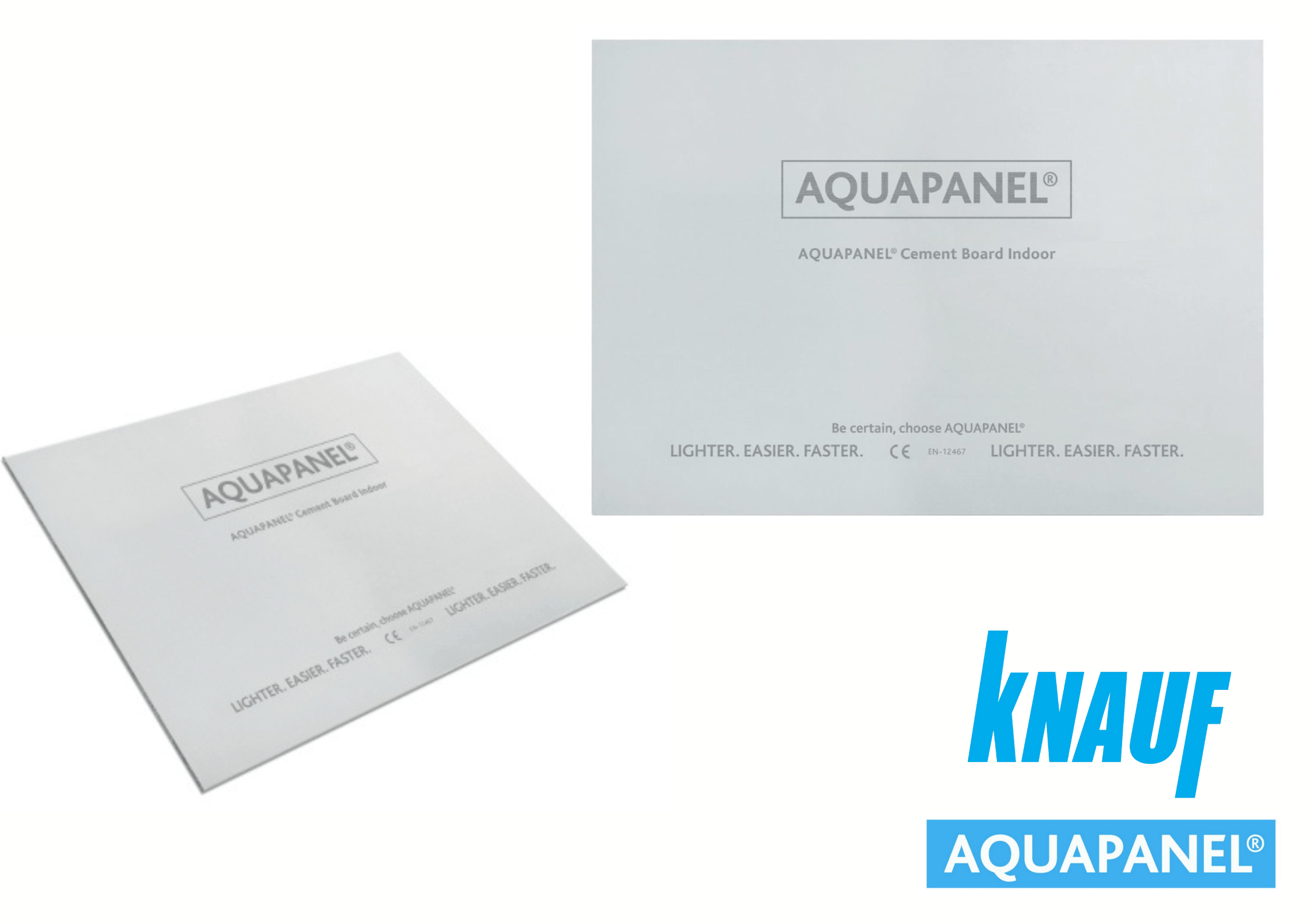 Knauf Aquapanel Exterior Board 12mm - 2400x900mm - Rowebb