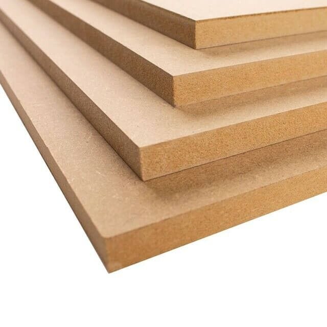 InsulationUK Lumber & Sheet Stock 18mm MDF Board Standard 2440mm x 1220mm (8' x 4') BM006808