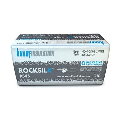 Knauf Insulation Knauf Earthwool / Rocksilk Building Slab RS45 | 1200mm x 600mm Knauf Earthwool / Rocksilk Building Slab - RS45 