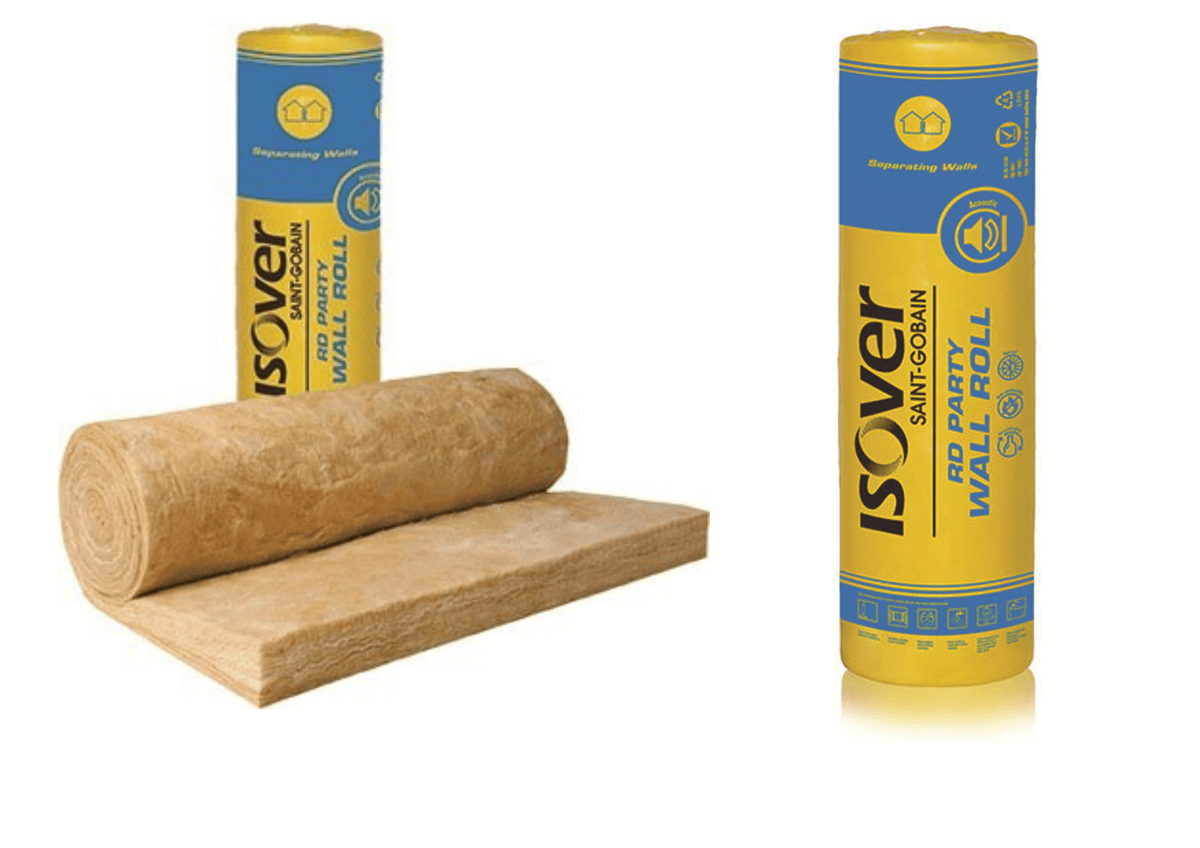 Isover RD Party Wall Roll Acoustic Insulation Roll | insulationuk.co.uk